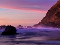 pic for california coast sunset 